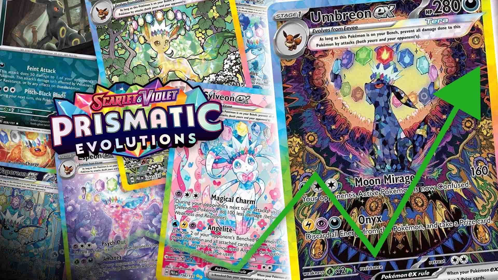 Top 10 Most Valuable Cards From Prismatic Evolutions! Top 10 Most Valuable Cards From Prismatic Evolutions!