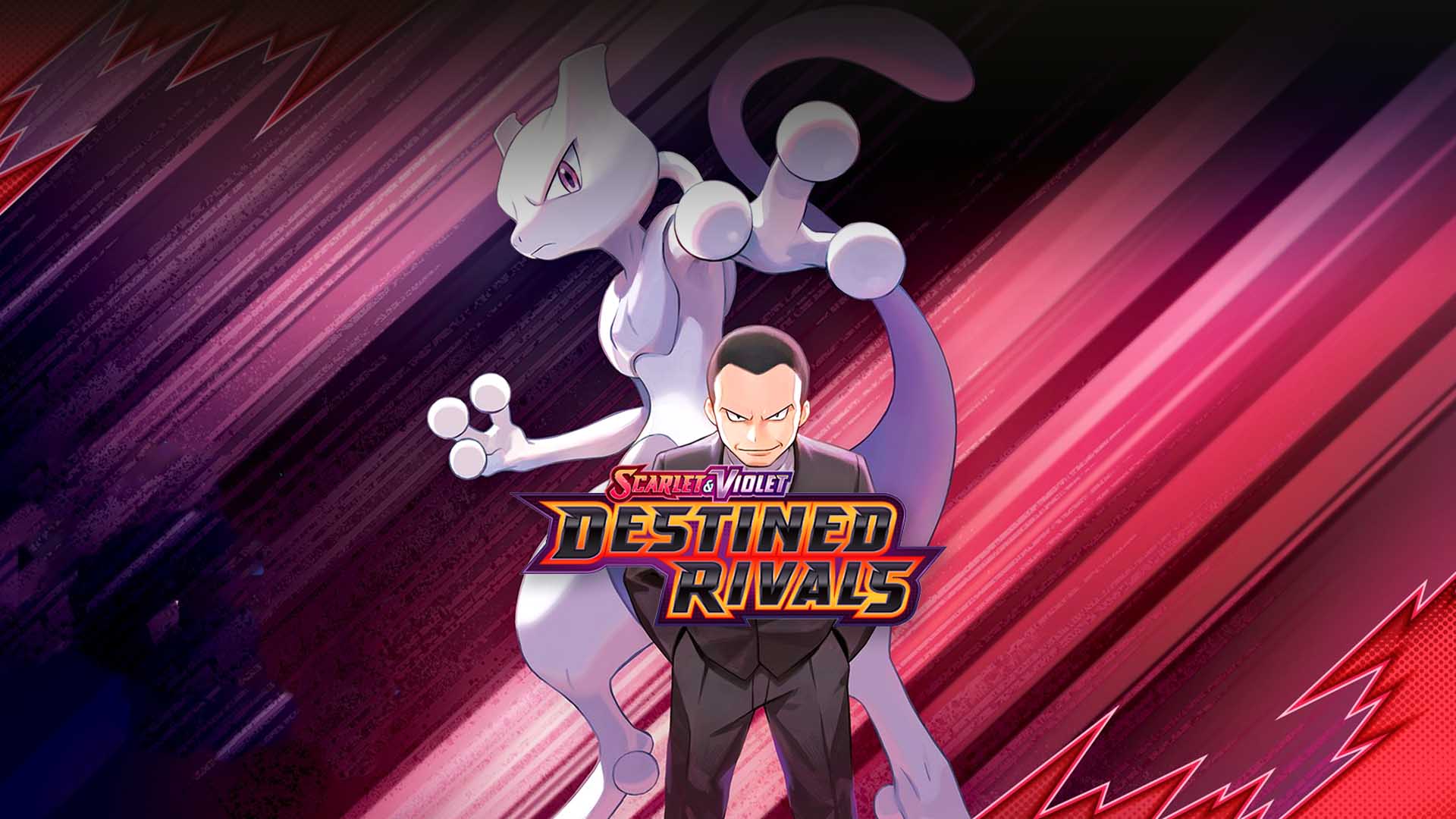 Pokemon TCG Destined Rivals artwork banner