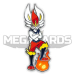 Crown Zenith cinderace Pin Badge from the Pokémon Crown Zenith cinderace Pin Collection.