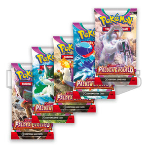 Pokémon TCG: Scarlet & Violet Paldea Evolved - Booster Pack (10 Cards)