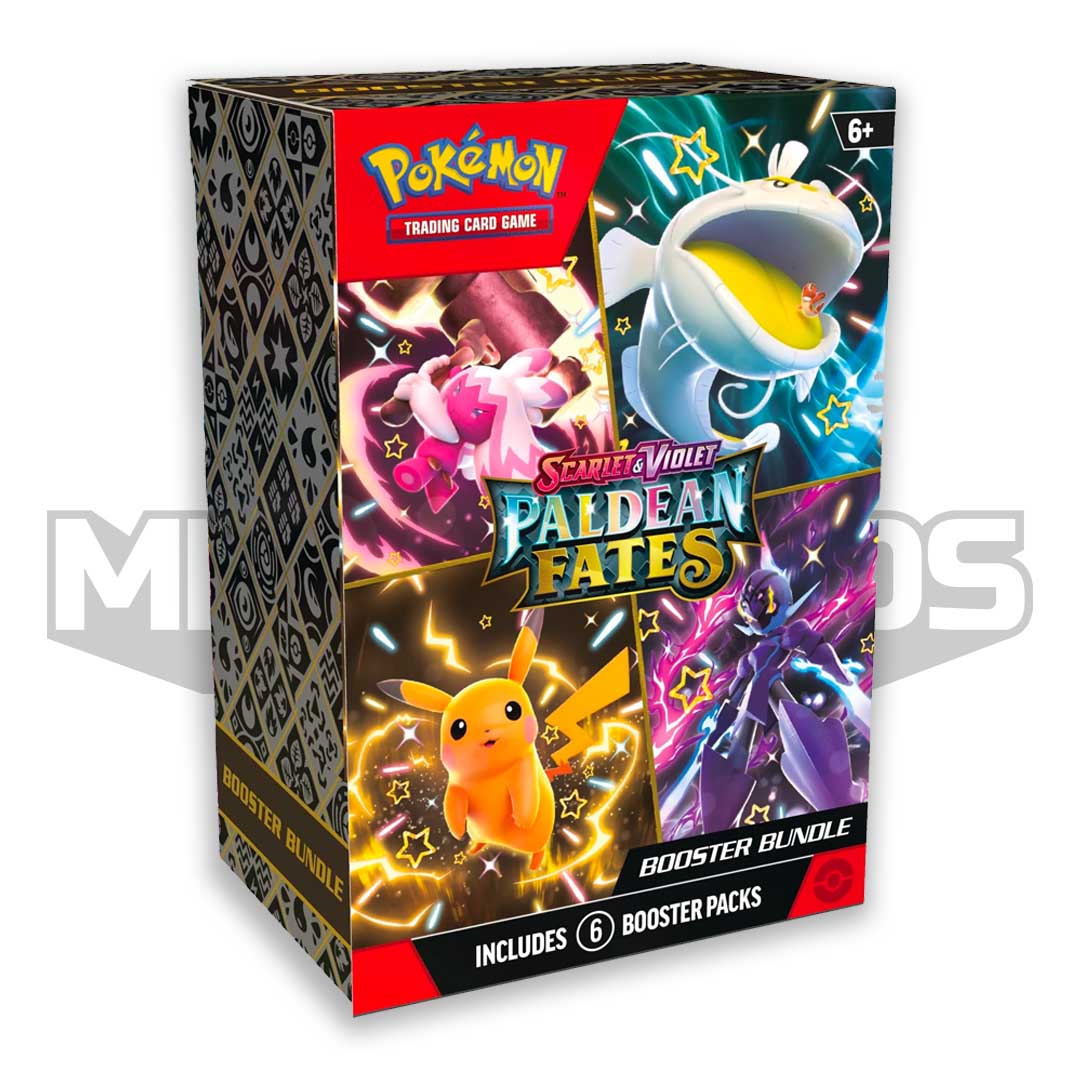 Pokmon TCG: Scarlet & Violet Paldean Fates - 6 Booster Pack Bundle Pokmon TCG: Scarlet & Violet Paldean Fates - 6 Booster Pack Bundle