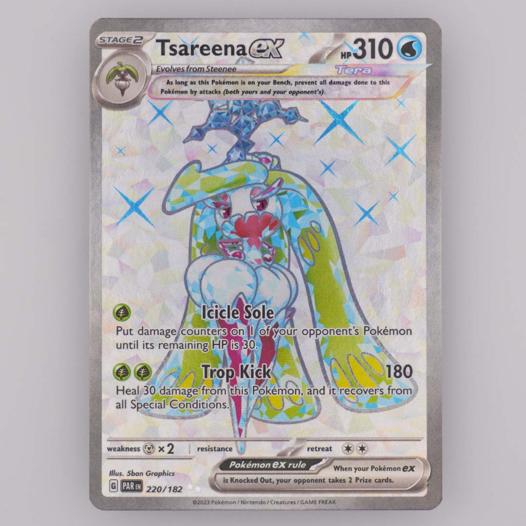 Paradox Rift Tsareena ex 220/182 (#001) Paradox Rift Tsareena ex 220/182 (#001)