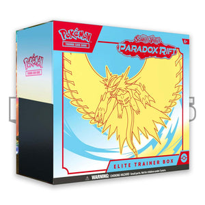 Pokémon TCG: Paradox Rift Elite Trainer Box Roaring Moon + Iron Valiant