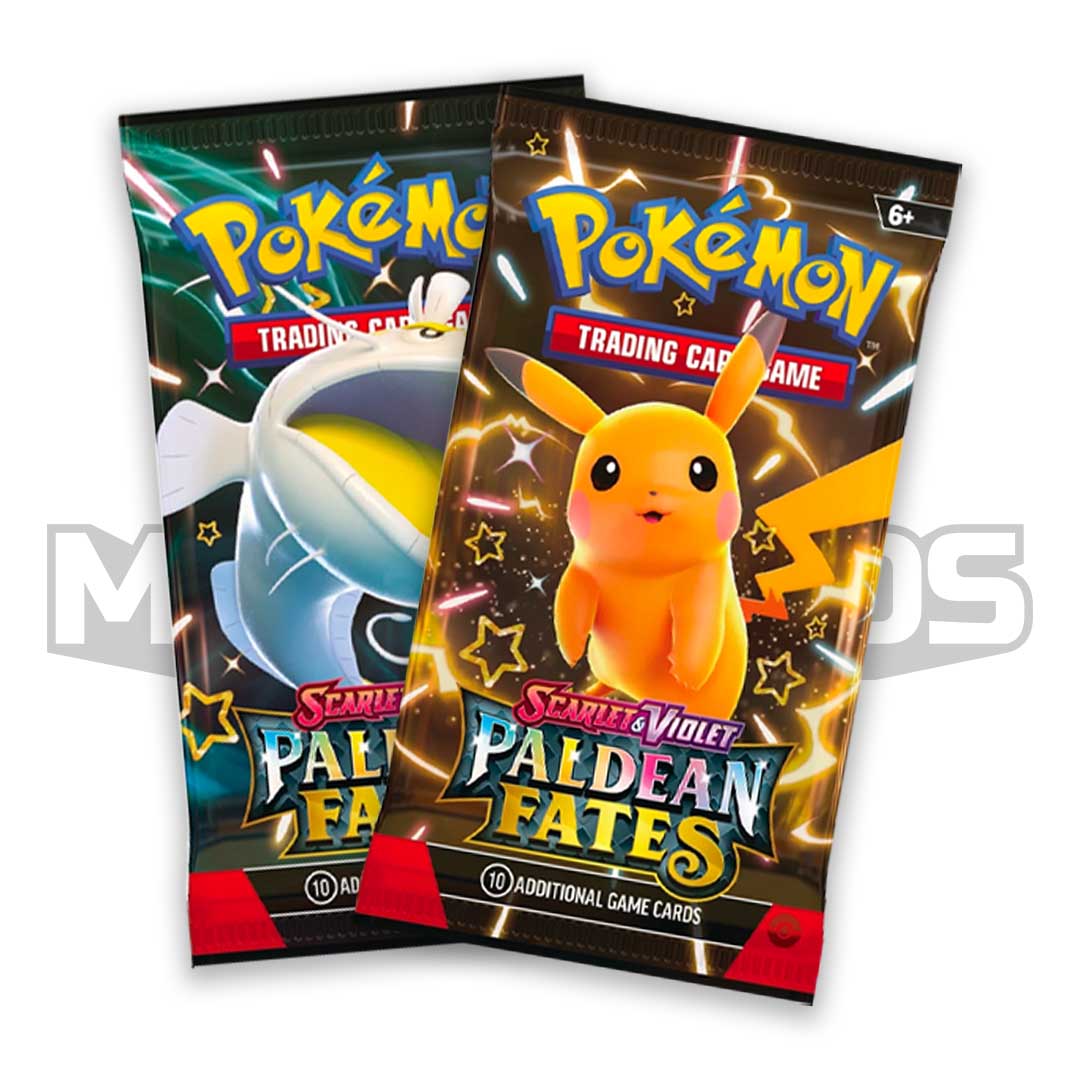 Pokemon paldean fates booster packs