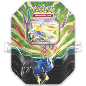 Pokemon scarlet and violet azure legends xerneas ex tin