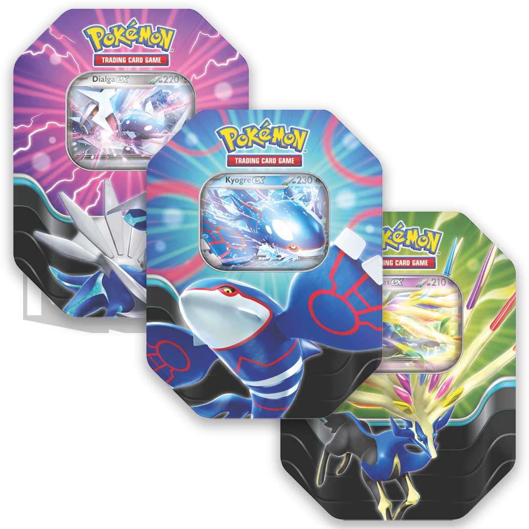 Pokémon TCG Azure Legends Tins Bundle (Set Of 3)