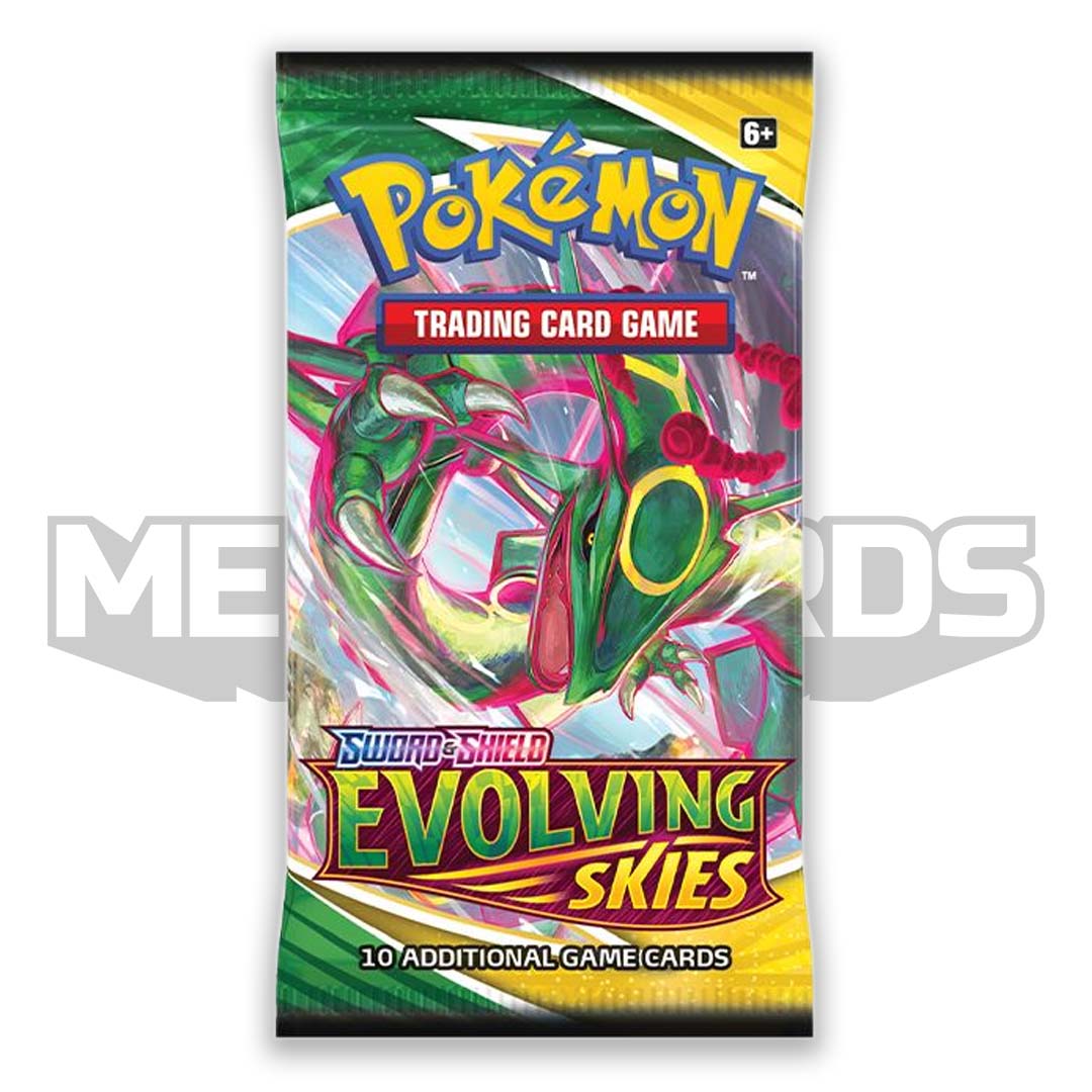 Pokémon sword and shield evolving skies booster pack Rayquaza