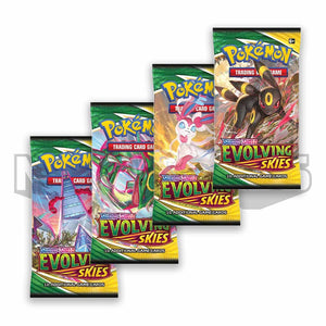 Pokémon TCG: Sword & Shield-Evolving Skies Booster Pack (10 Cards)