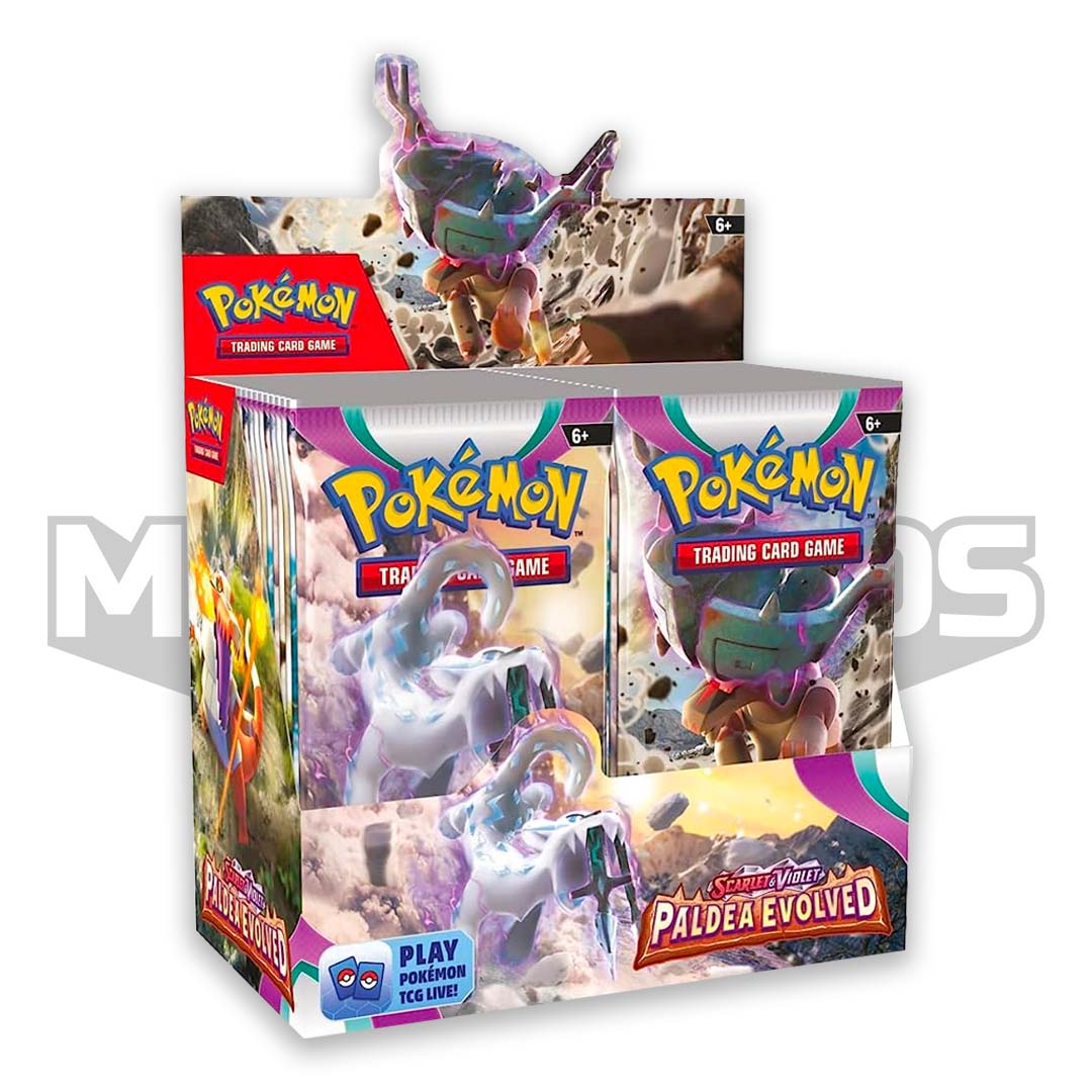 pokemon paldea evolved booster box