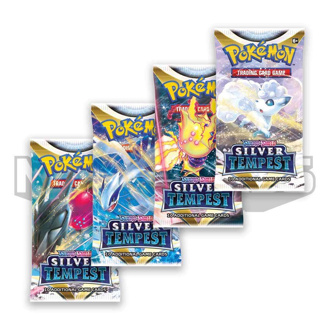 Pokmon TCG: Sword & Shield-Silver Tempest Booster Pack Pokmon TCG: Sword & Shield-Silver Tempest Booster Pack