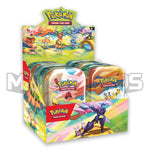 Vibrant paldea mini tins sealed display box