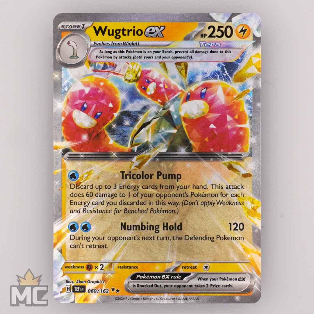 Wugtrio ex 060/162 Temporal Forces (#001) Wugtrio ex 060/162 Temporal Forces (#001)