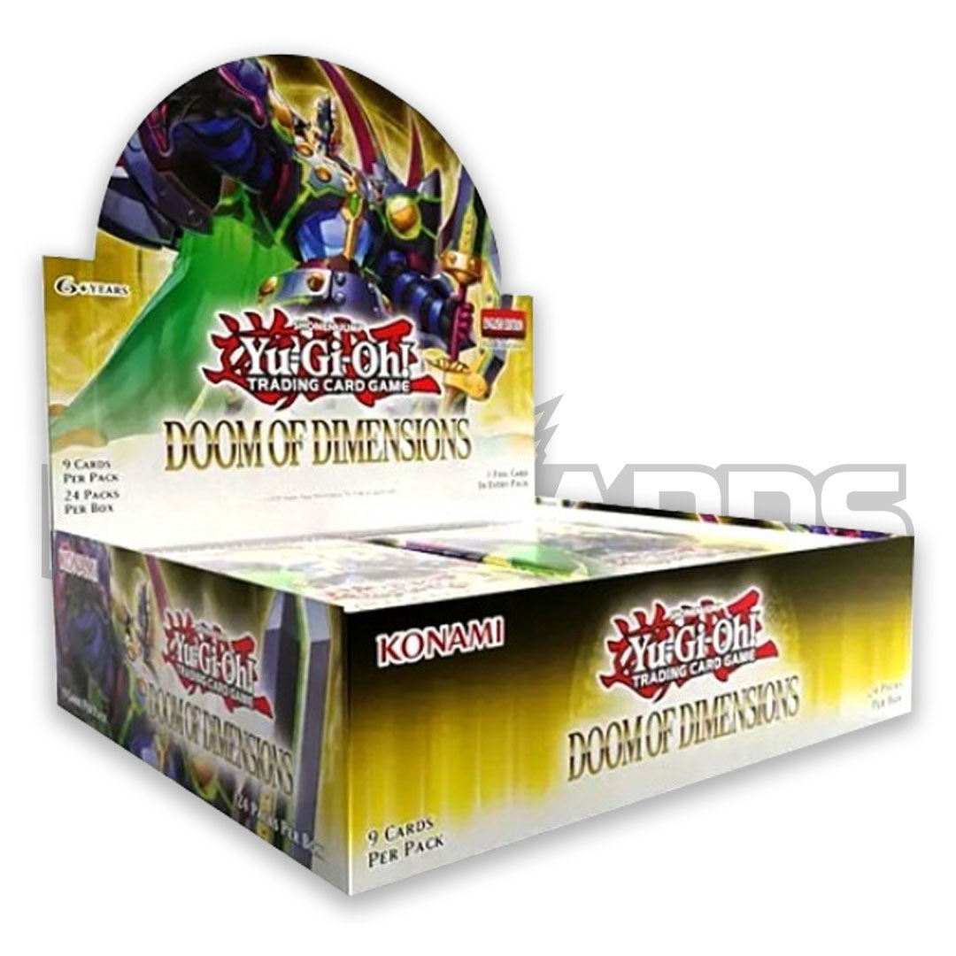 yugioh booster box uk Yu-Gi-Oh! Doom Of Dimensions Booster Box (24 Packs)