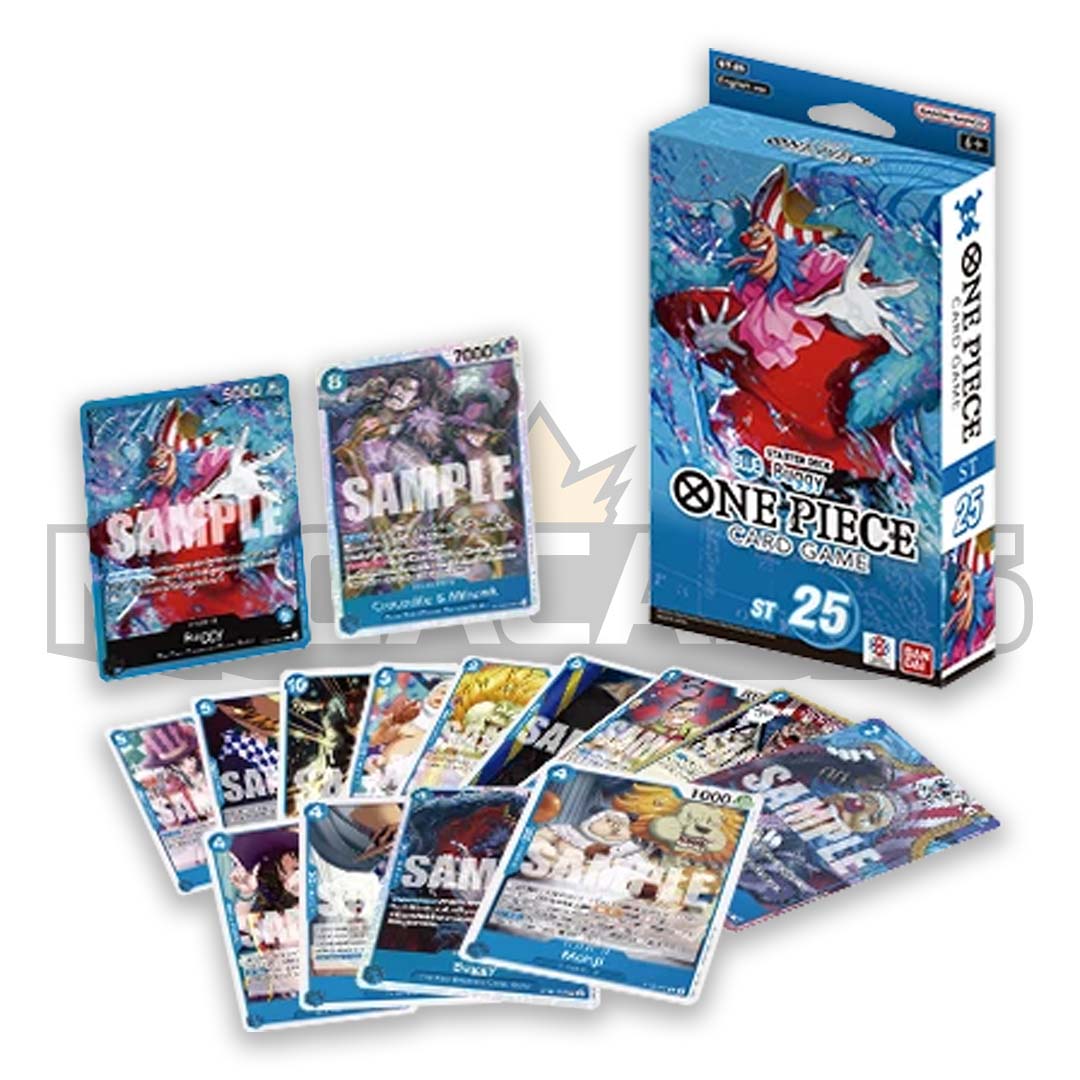 One Piece Card Game: Buggy Blue Starter Deck (ST25) One Piece Card Game: Buggy Blue Starter Deck (ST25)