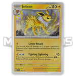 Jolteon 169 Cosmos Holo Black Star Promo Card from the Prismatic Evolutions Poster Collection.