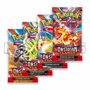 Pokemon obsidian flames booster packs