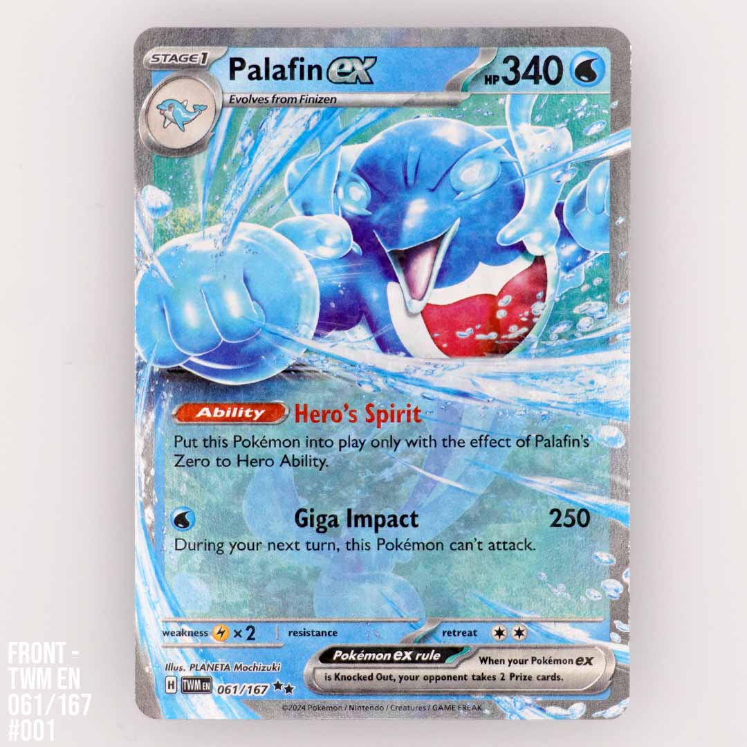 palafin shiny pokemon card Palafin - 339/190
