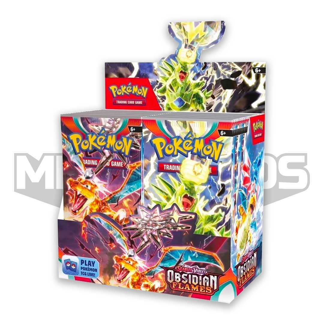 Pokemon obsidian flames booster box