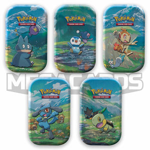 Pokémon TCG: Sinnoh Stars Mini Tins Sealed Display Case