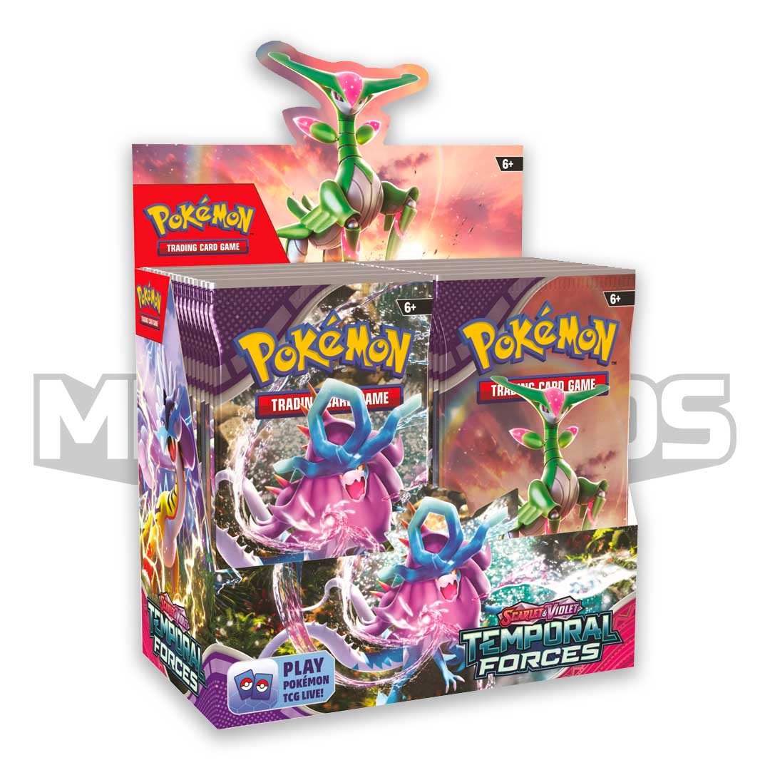 Pokmon TCG: Scarlet & Violet Temporal Forces - Booster Box Pokmon TCG: Scarlet & Violet Temporal Forces - Booster Box