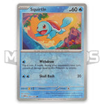 Squirtle 007/165 SV 151 Promo Cosmos Reverse Holo Pokémon Card