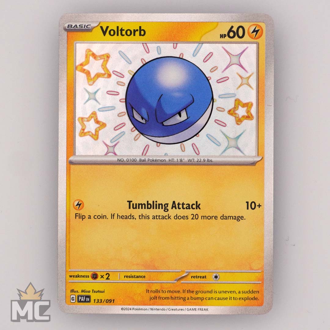 Voltorb 133/091 Paldean Fates Shiny Rare (#001) Voltorb 133/091 Paldean Fates Shiny Rare (#001)