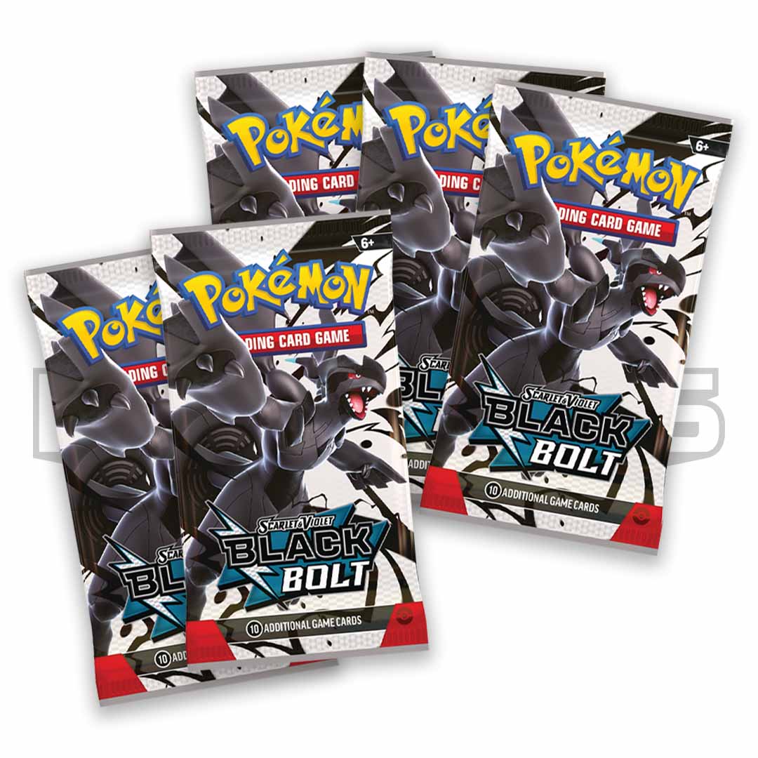 Pokémon TCG: Scarlet & Violet Black Bolt Binder Collection booster packs