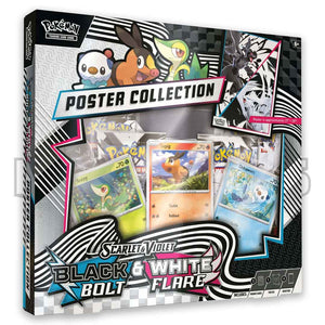 Pokémon TCG: Scarlet & Violet Black Bolt & White Flare Poster Collection