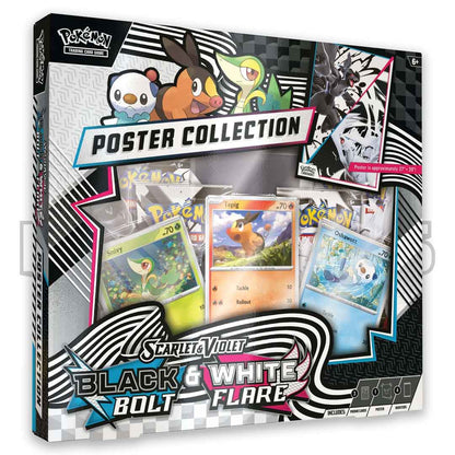 Pokémon TCG: Scarlet & Violet Black Bolt & White Flare Poster Collection