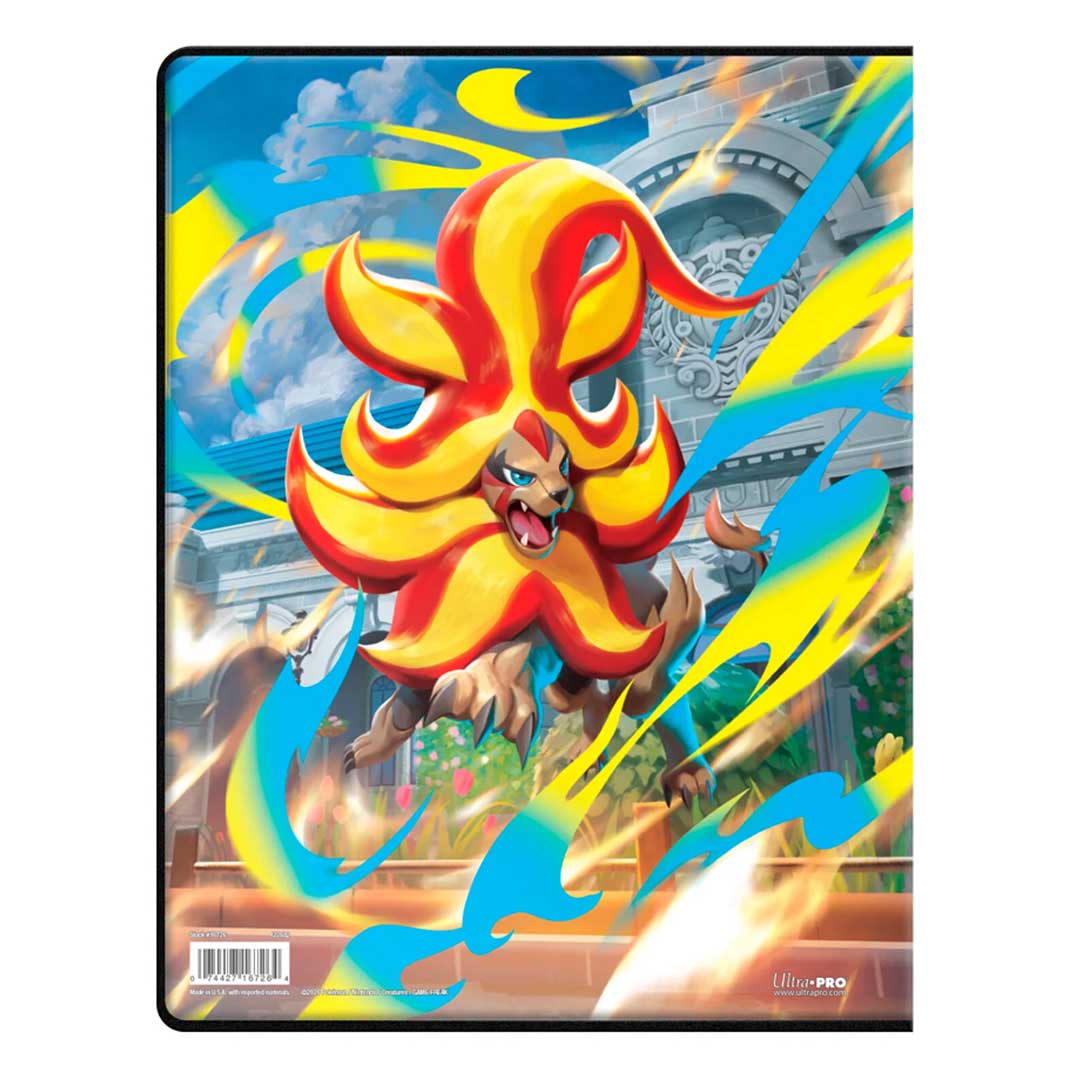 Ultra PRO: Chaos Rising 9 Pocket Portfolio Binder featuring Pyroar