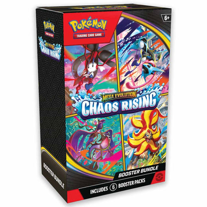 Pokémon TCG: Mega Evolution Chaos Rising - Booster Bundle