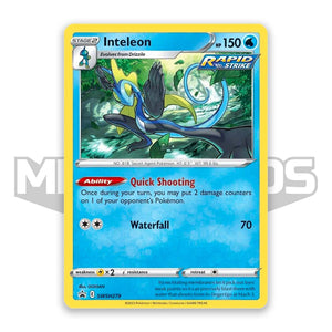 Inteleon SWSH279 Crown Zenith Black Star Promo Card