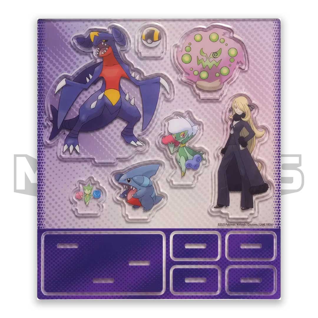 Pokémon TCG: Cynthia's Garchomp ex Premium Collection acrylic standees