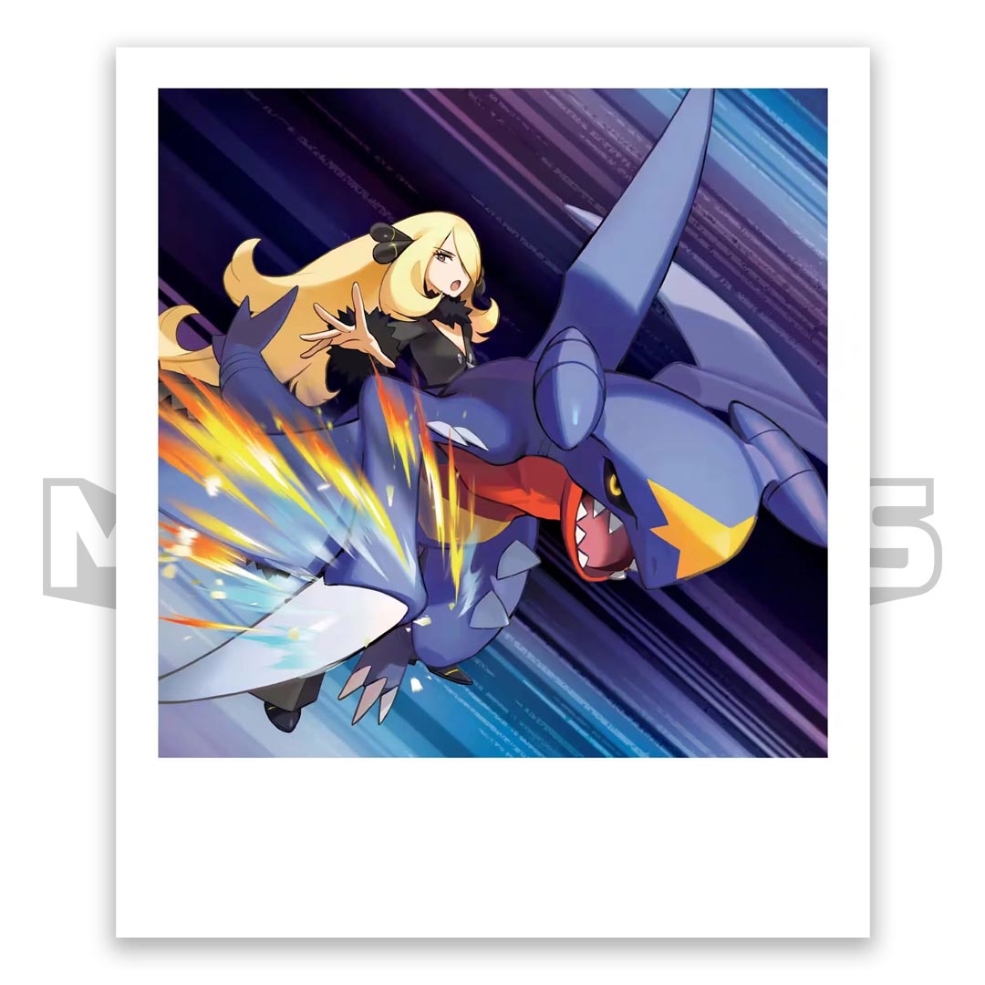 Pokémon TCG: Cynthia's Garchomp ex Premium Collection photo sticker