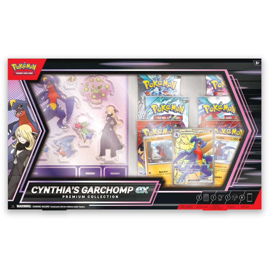 Pokémon TCG: Cynthia's Garchomp ex Premium Collection