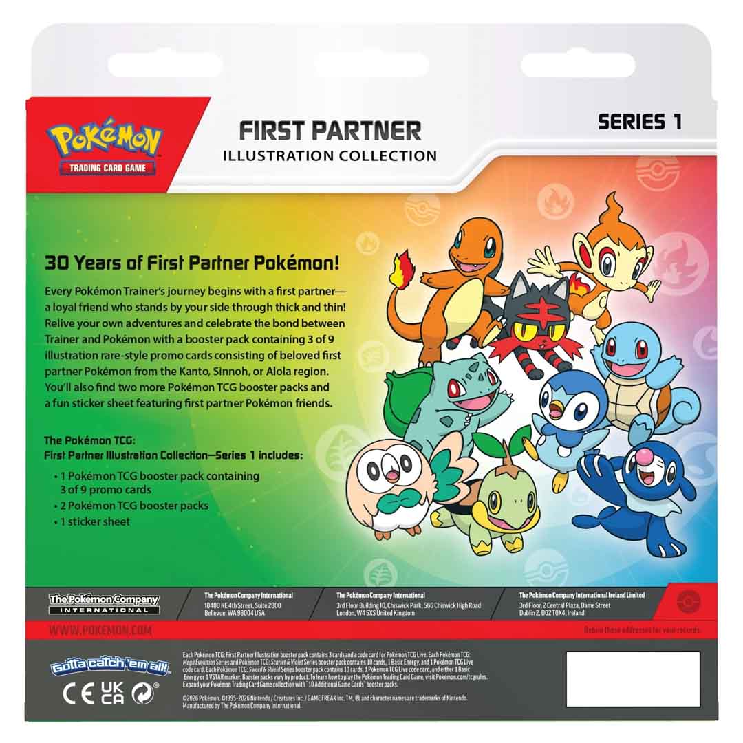 Pokémon TCG: First Partner Illustration Collection - Series 1