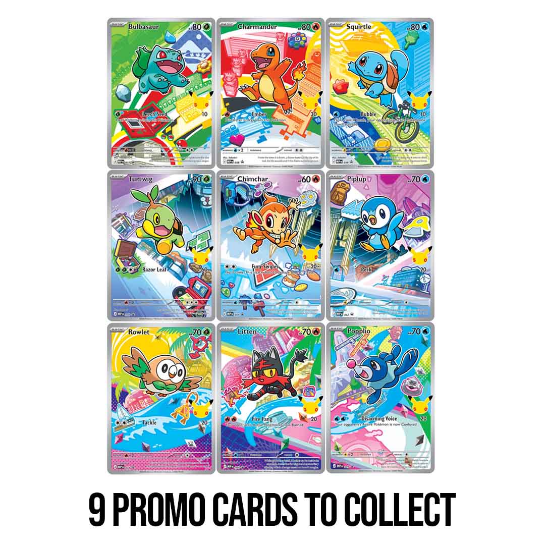 Pokémon TCG: First Partner Illustration Collection - Series 1 promo cards