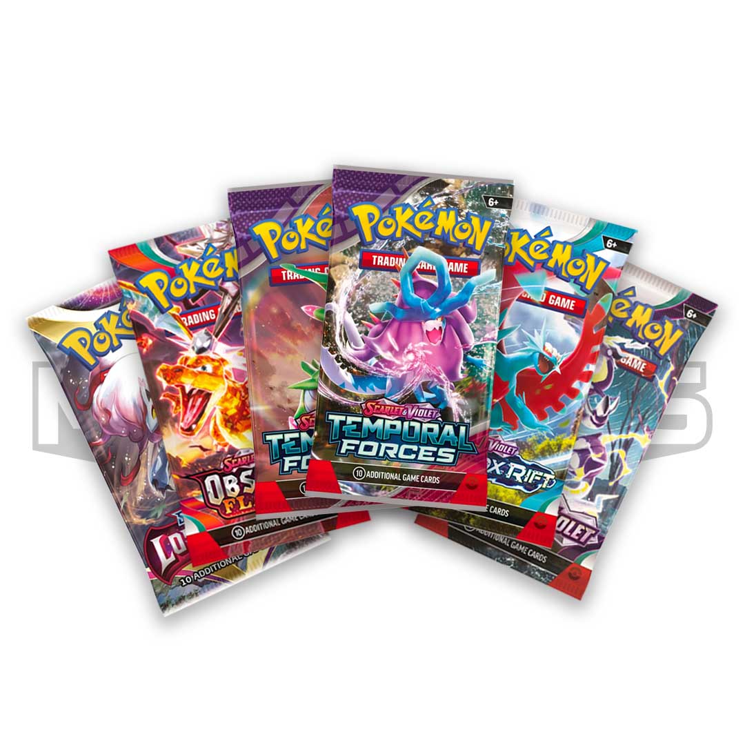 6 pokemon booster packs
