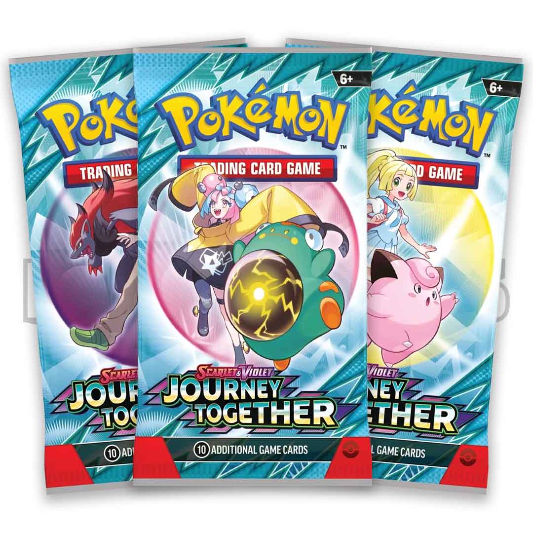 pokemon journey together booster packs