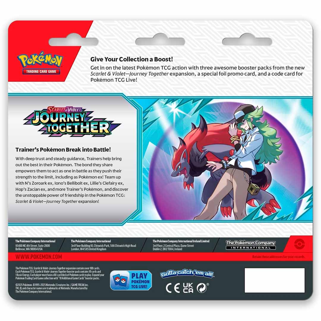 pokemon journey together blister pack reverse