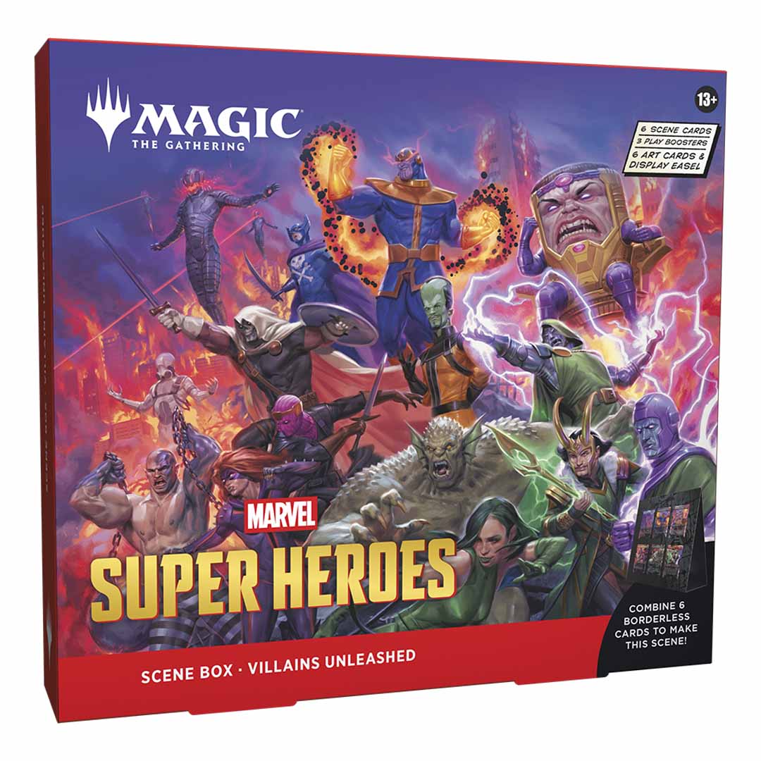 Magic The Gathering - Marvel Super Heroes Scene Box Villans Unleashed