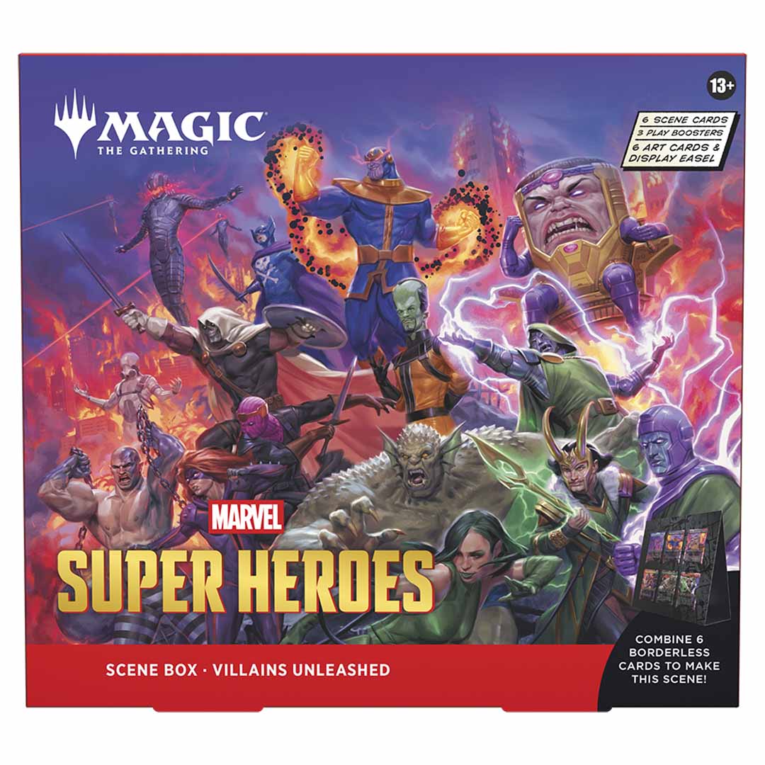 Magic The Gathering - Marvel Super Heroes Scene Box Villans Unleashed
