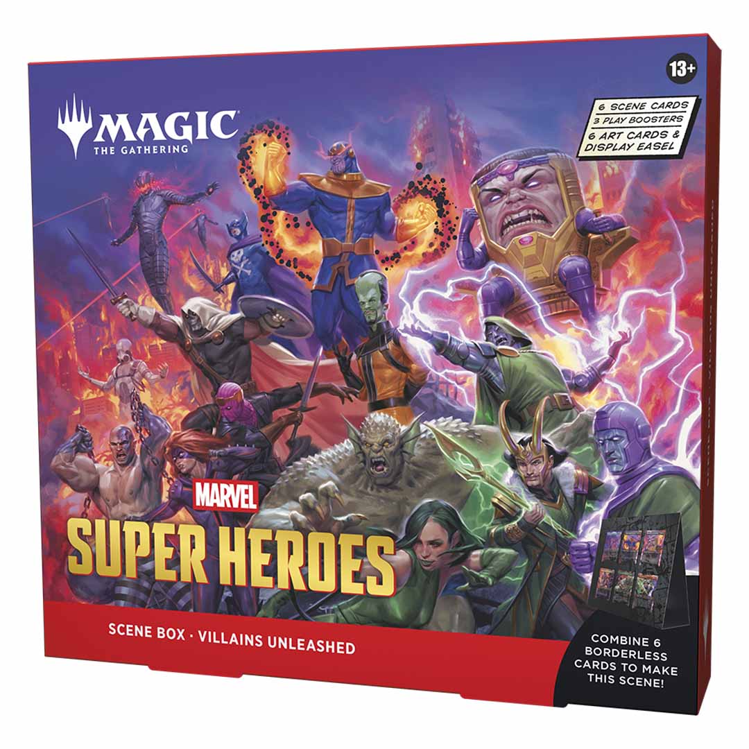 Magic The Gathering - Marvel Super Heroes Scene Box Villans Unleashed