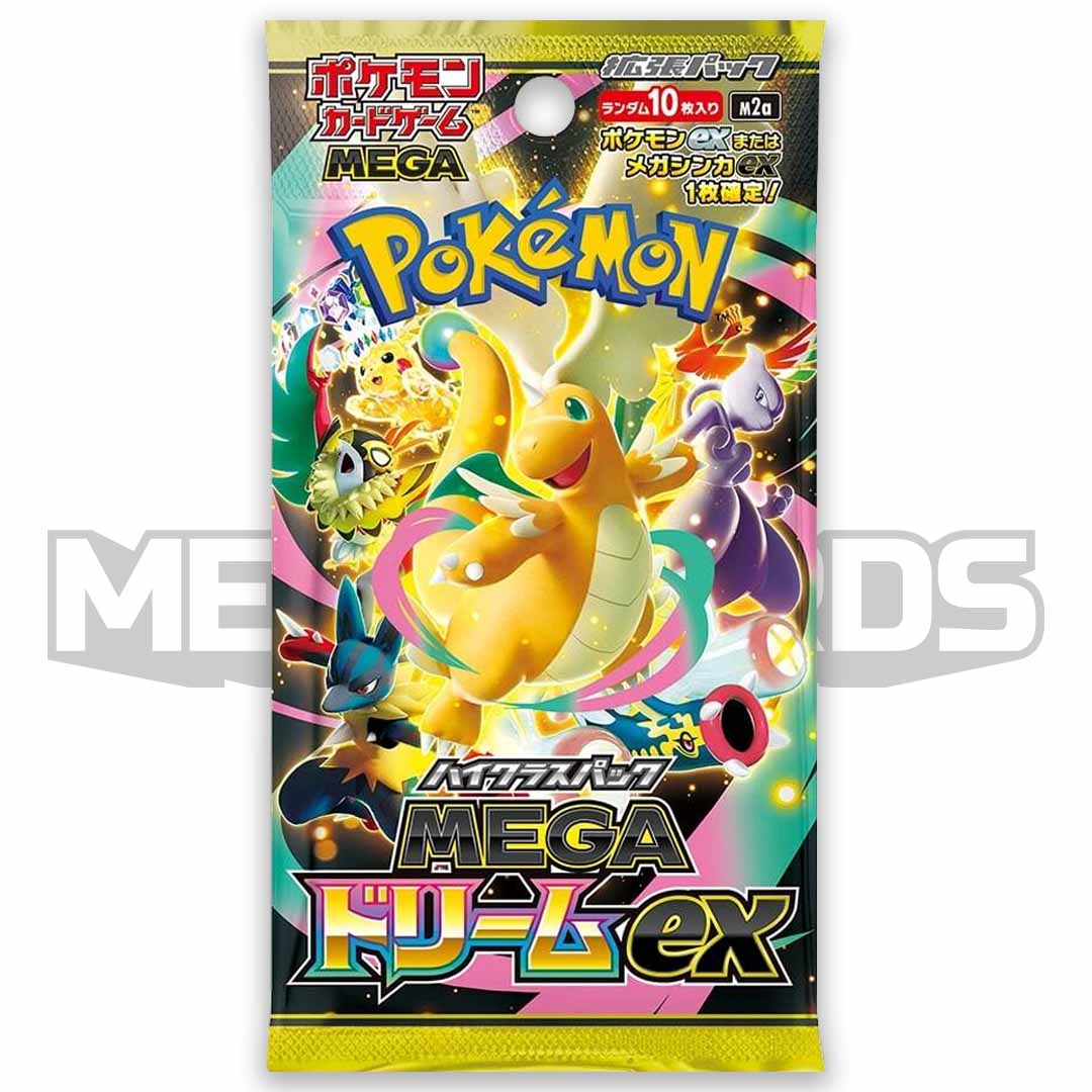 ポケモンカードゲーム Pokemon card box seal pack (mega dream ) Pokemon TCG [JP]: Mega Dream ex - Booster Box