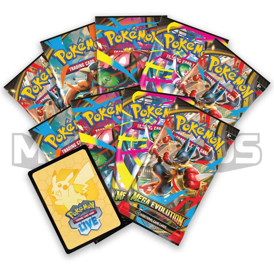 Pokémon TCG: Mega Evolution booster packs