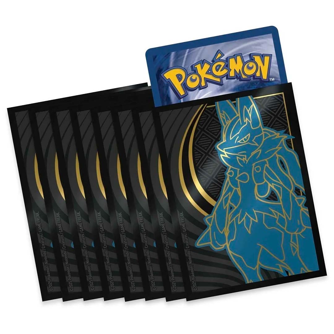 Mega evolution lucario card sleeves