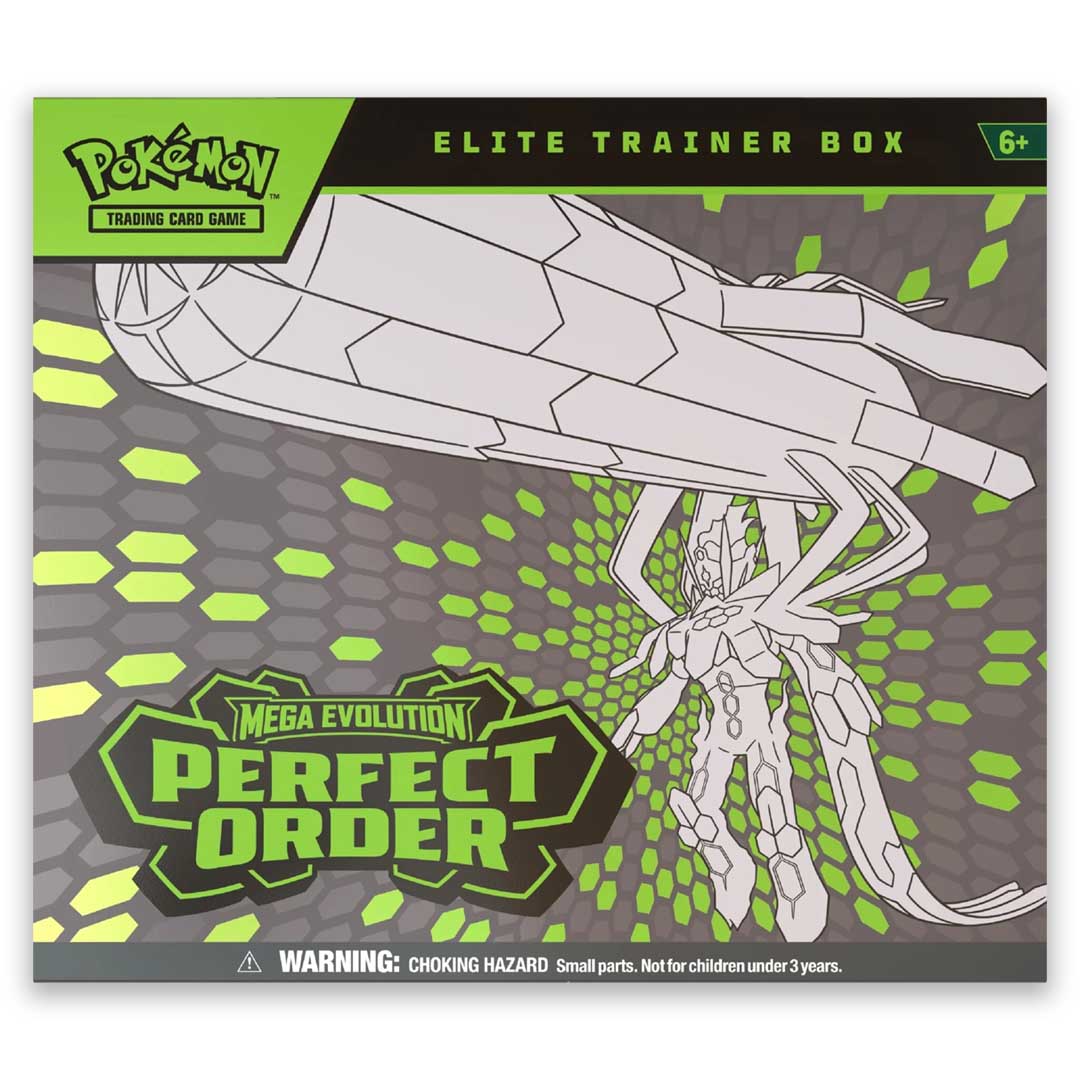 Pokémon TCG: Mega Evolution Perfect Order Elite Trainer Box front
