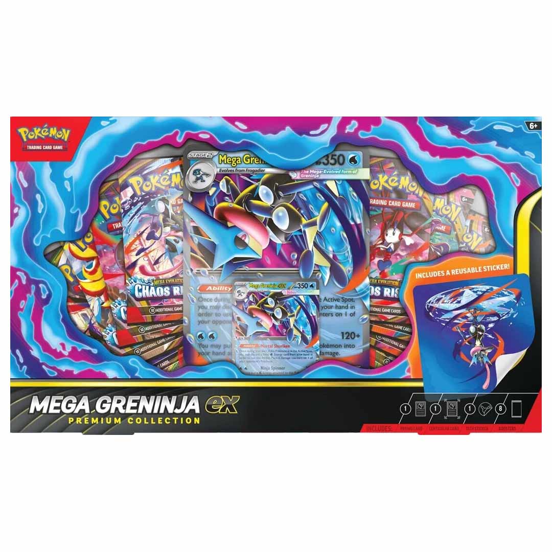 Pokémon TCG: Mega Greninja ex Premium Collection 
