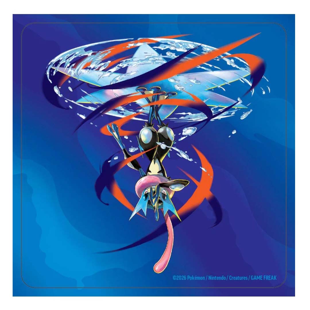 Pokémon TCG: Mega Greninja ex Premium Collection reusable sticker