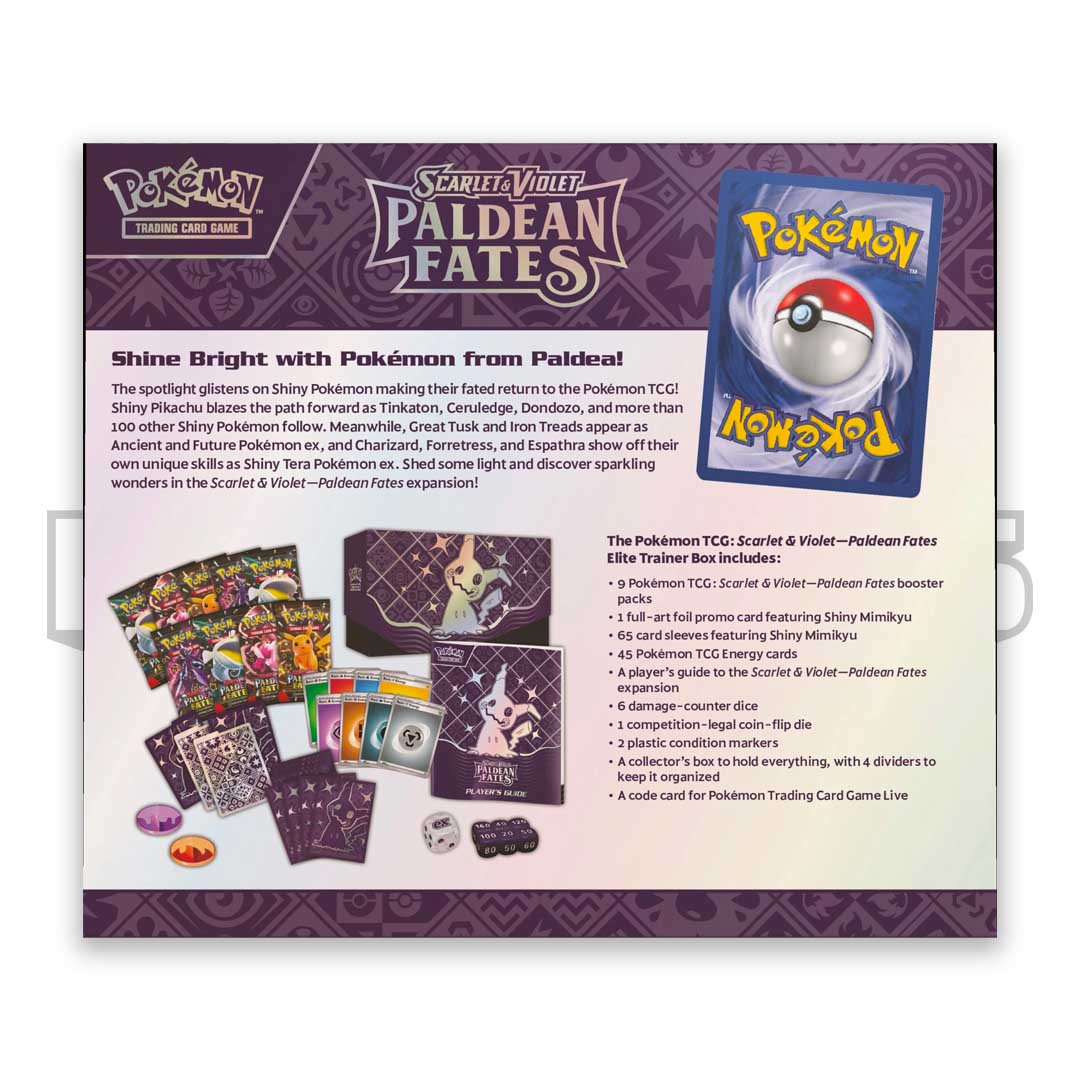 Pokémon TCG: Paldean Fates Elite Trainer Box